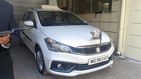   Beed  district collector vehicle seized 