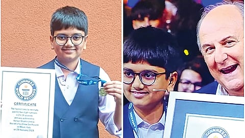 14-year-old ‘human calculator’ from India breaks 6 Guinness World Records in a day