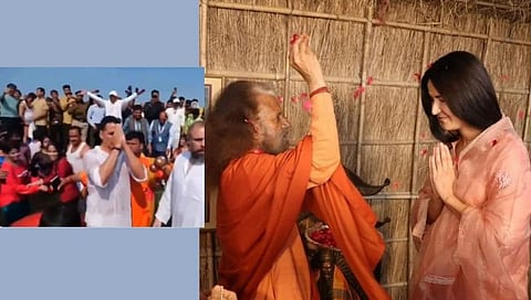 Akshay-Katrina Kaif at MahaKumbh Mela 