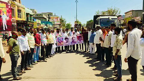 Umarga Maratha community protest