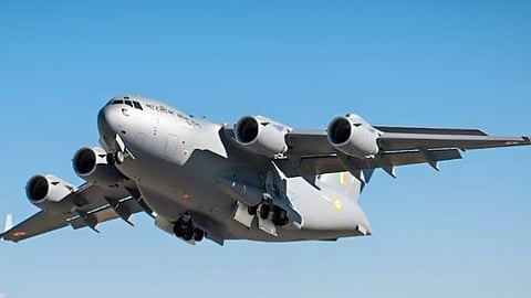 C 17 Globemaster Landed in Kargil