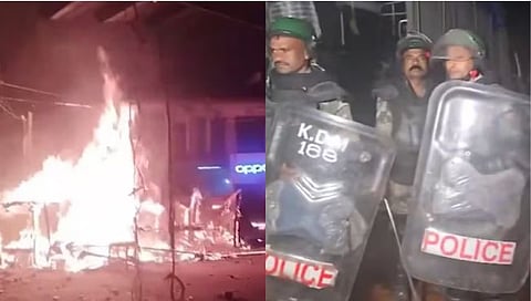 Stone Pelting In Jharkhand