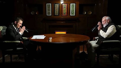 Modi-Fridman Podcast 