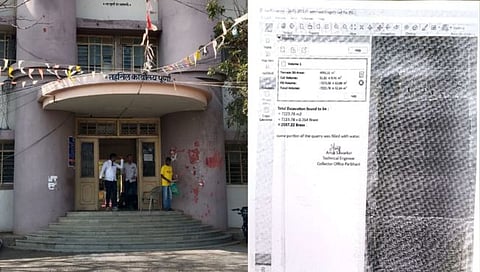 Khujda quarry illegal excavation