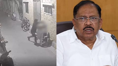 karnataka minister g parameshwara reaction on girl assault video