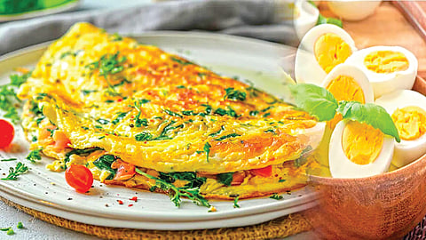 history of omelette