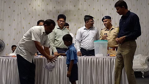 68 Gram Panchayat  sarpanch draw in Kudal 