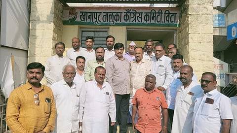 Khanapur Congress workers