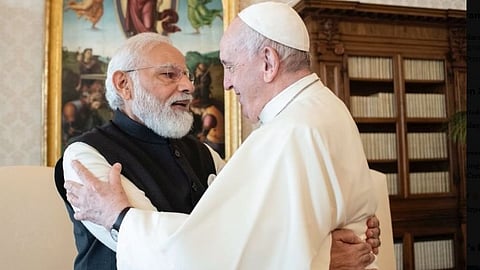 PM Modi on Pope Francis Death