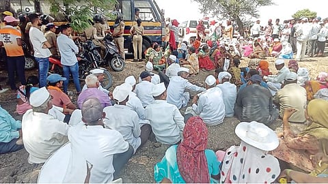 Purandar Airport Protest