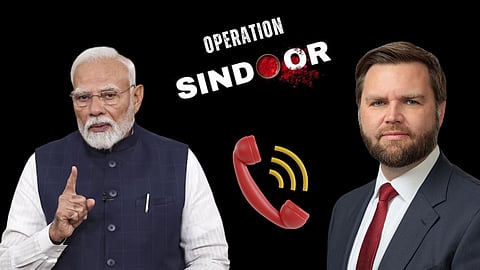 Narendra Modi - JD Vance 