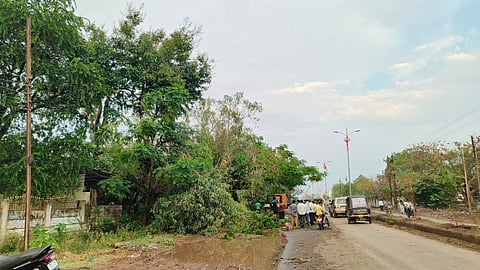 Unseasonal Rain Lightning Strike Umarga