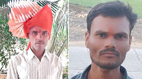 रेणुकाई शिवारात शेतात काम करीत असताना  वीज कोसळून  दोघे जण जागीच ठार झाले.  