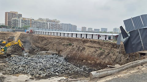 Illegal construction accident