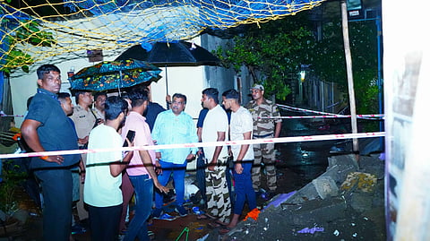 Saptashrungi Building  Accident