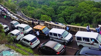 Matheran Ghat Congestion
