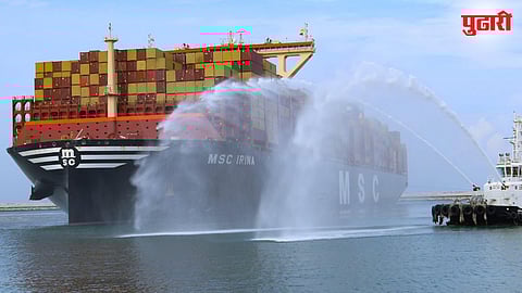 MSC IRINA at Vizhinjam Port 