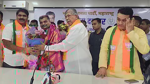 Vaibhav Patil joins BJP 