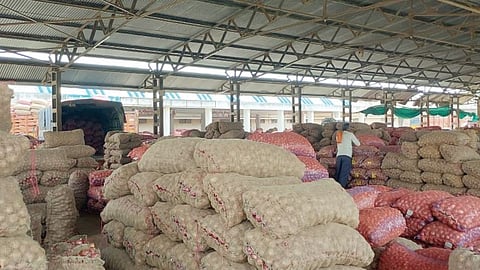 आळेफाटा उपबाजारात कांद्याच्या दरात वाढ! आवक घटल्याने शेतकरी खुश