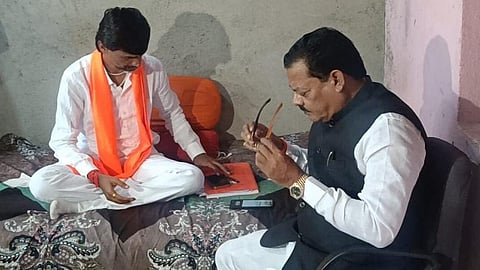 Sanjay Shirsat meet Manoj Jarange 