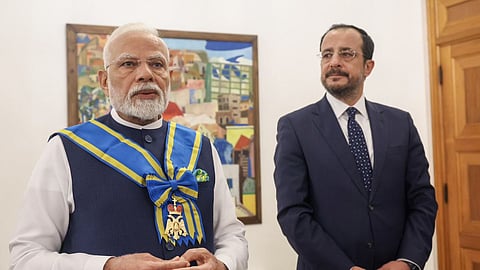 Cyprus highest civilian honour