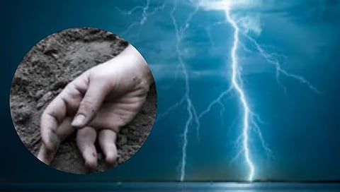 Youth dies after being struck by lightning