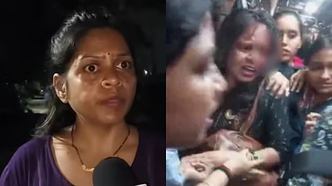 Mumbai Local Women Fighting Viral Video 