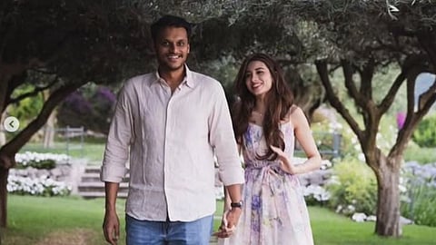 Yugendra Pawar engagement