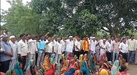 Parbhani Surwadi farmers protest