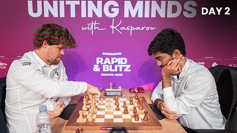 Magnus Carlsen vs D Gukesh 