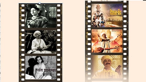 Saint's identity through film