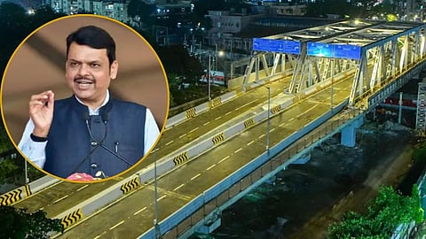 Mumbai bridge Sindoor