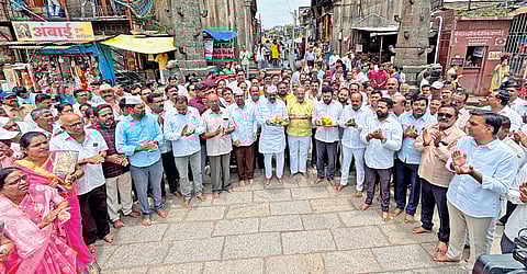 Criticism made by former MP Raju Shetty