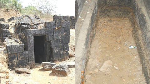 Heritage rain gauge damaged