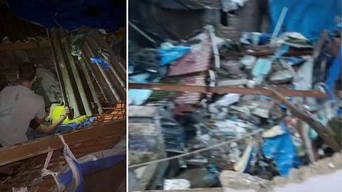 Wall Collapse Injuries in Malvani Mumbai 