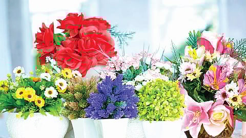Ban on artificial flowers