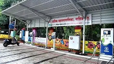 NMC News Nashik EV Charging Station