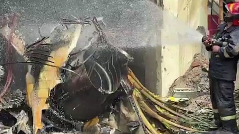 Dhaka school jet crash