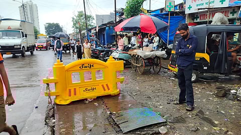 Dombivli open chamber accident