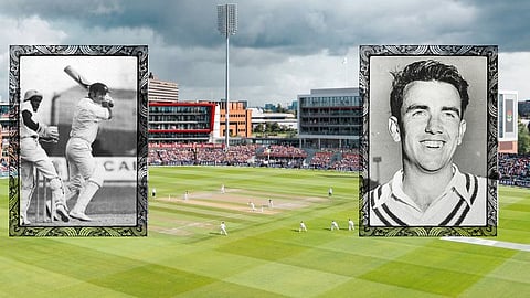 ind vs eng 4th test bob simpson become only one batsman to score a triple century in manchester old traffords 