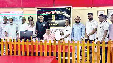 Local Fishermen Protest