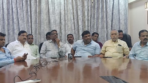 Thackeray Shiv Sena Protest 