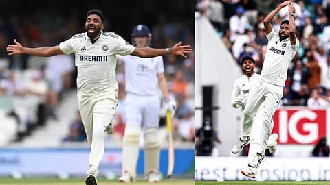 mohammed siraj leads team india s victory against england with most overs and wickets in test series