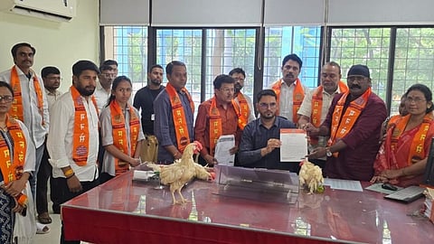 Civic Issues Protest Nagpur