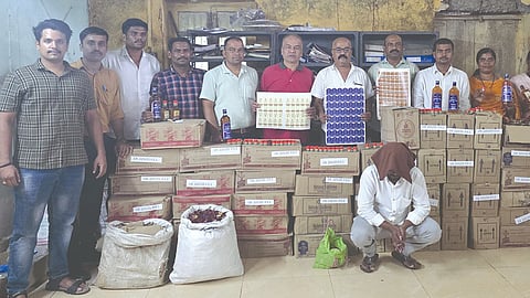 Illegal liquor seized