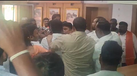 Gadchiroli Shiv Sena controversy 