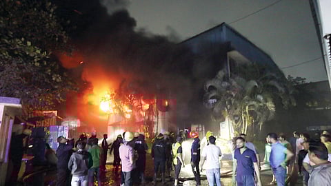 Fire brigade obstacles