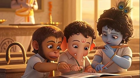 एआय, व्हीएफएक्सरूपी गणरायाची भक्तांवर मोहिनी; बालरूपी बाप्पाची मनमोहक छायाचित्रे, रील्स होताहेत तुफान व्हायरल