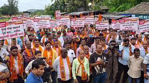 Mumbai-Goa highway chakka jam