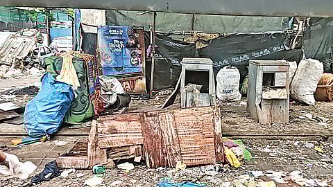 Garbage sorting center health issues